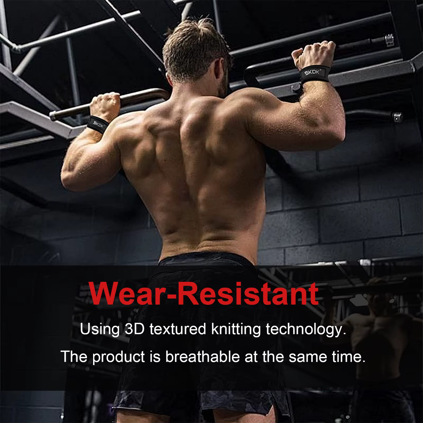 Silicone Wrist Wraps Deadlifts Crossfit
