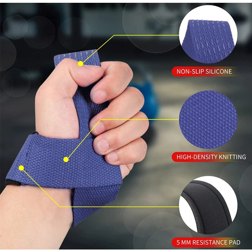 Silicone Wrist Wraps Deadlifts Crossfit